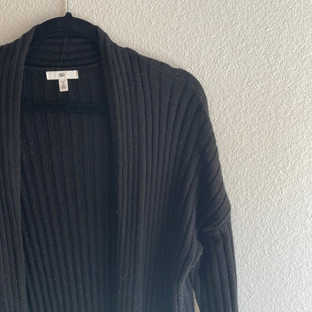 Ribbed cardigan